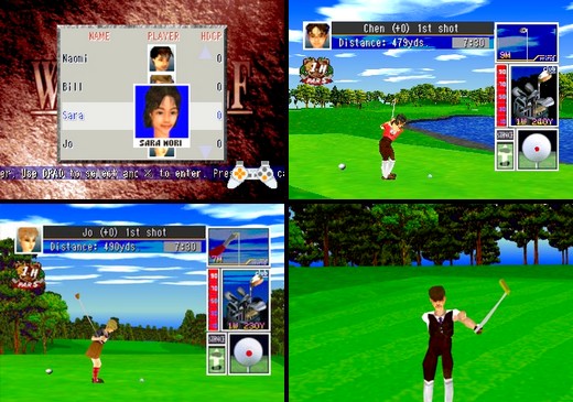 パーフェクトゴルフ (日本 NTSC-J) The Perfect Golf プレステ1 PS1 ISO ROMイメージ をダウンロード